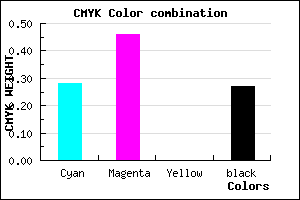 #8664BA color CMYK mixer