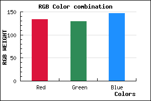 rgb background color #868193 mixer
