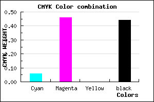 #864D8F color CMYK mixer