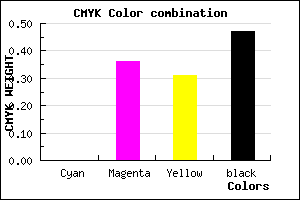 #86565C color CMYK mixer