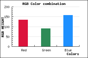 rgb background color #865A9D mixer