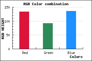 rgb background color #865C88 mixer