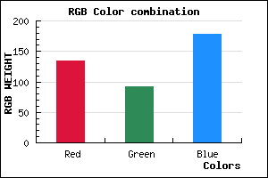 rgb background color #865CB2 mixer
