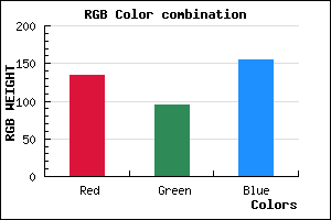 rgb background color #865F9B mixer
