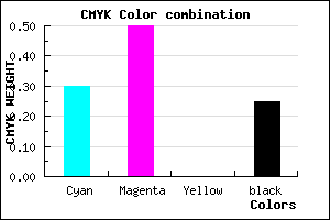 #8660C0 color CMYK mixer