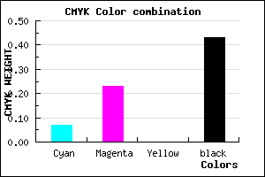 #876F91 color CMYK mixer
