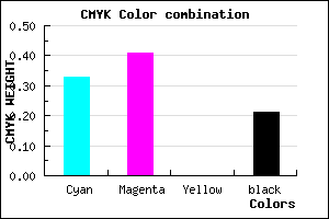 #8778CA color CMYK mixer