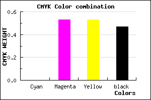 #873F3F color CMYK mixer