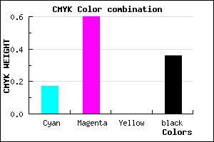 #8741A3 color CMYK mixer