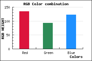 rgb background color #875D7B mixer