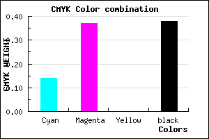 #87639D color CMYK mixer