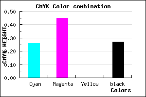 #8865B9 color CMYK mixer