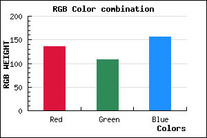 rgb background color #886C9C mixer