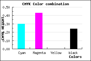 #886EC2 color CMYK mixer