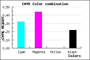 #8870C8 color CMYK mixer