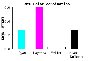 #884ABB color CMYK mixer