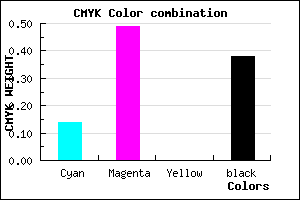 #88519F color CMYK mixer