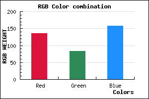 rgb background color #88539D mixer
