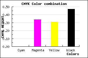 #885A5E color CMYK mixer