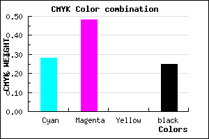 #8862BE color CMYK mixer