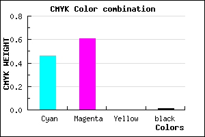 #8862FD color CMYK mixer