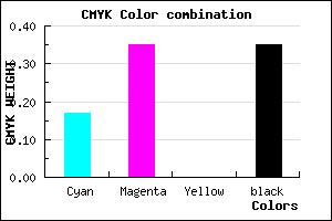 #896CA5 color CMYK mixer
