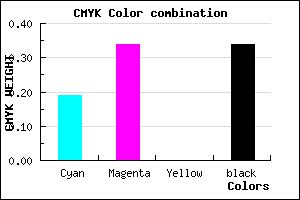 #896FA9 color CMYK mixer