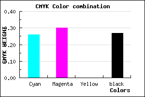 #8982BA color CMYK mixer