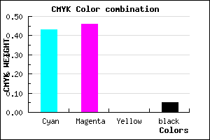 #8982F2 color CMYK mixer