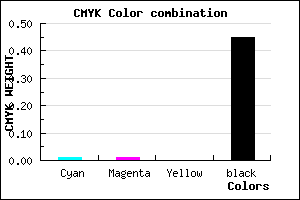 #89898B color CMYK mixer