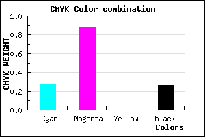 #8916BC color CMYK mixer