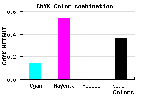 #894AA0 color CMYK mixer