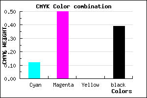 #894E9C color CMYK mixer