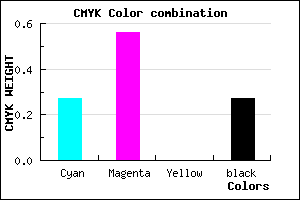 #8953BB color CMYK mixer