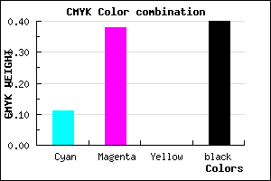 #89609A color CMYK mixer