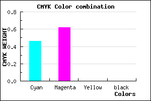 #8961FF color CMYK mixer