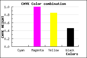 #8A0015 color CMYK mixer
