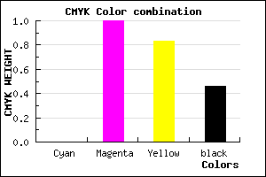 #8A0018 color CMYK mixer
