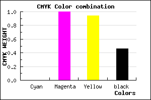 #8A0008 color CMYK mixer