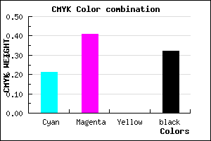 #8A66AE color CMYK mixer