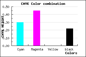 #8A6CC6 color CMYK mixer