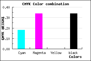 #8A6FA9 color CMYK mixer