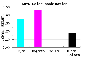 #8A71D3 color CMYK mixer