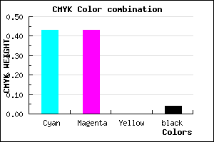 #8A8AF4 color CMYK mixer