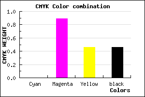 #8A0F4B color CMYK mixer
