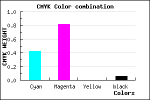 #8A2BEF color CMYK mixer