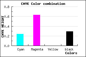 #8A44B6 color CMYK mixer