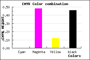 #8A487A color CMYK mixer