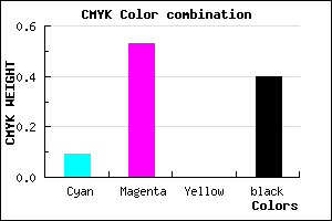 #8A4898 color CMYK mixer