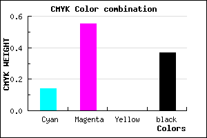 #8A49A1 color CMYK mixer